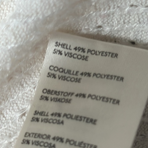 Anthropolgie top ivory baby doll size X Small wide neck Maeve brand - Picture 12 of 12